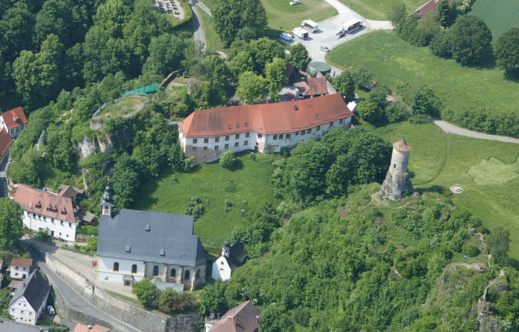Burg Waischenfeld Luftansicht