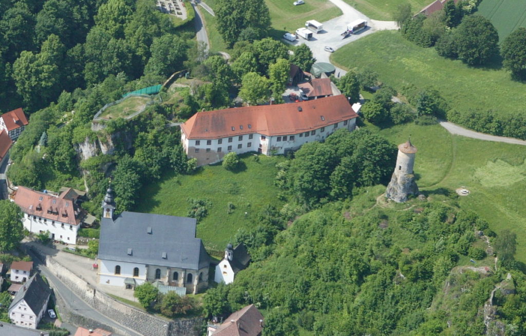 Burg Waischenfeld Luftansicht Burg Waischenfeld Luftansicht