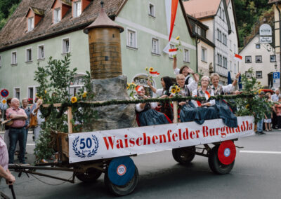 Bürgerfest Festumzug Burgmadla