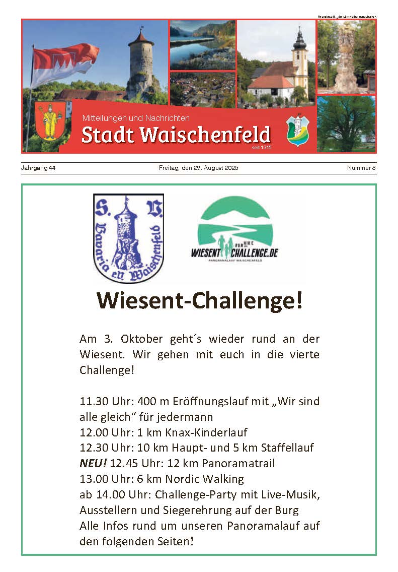 Aktuelles Mitteilungsblatt