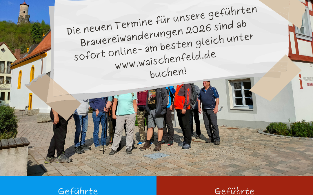 Brauereiwandertermine 2026 sind online