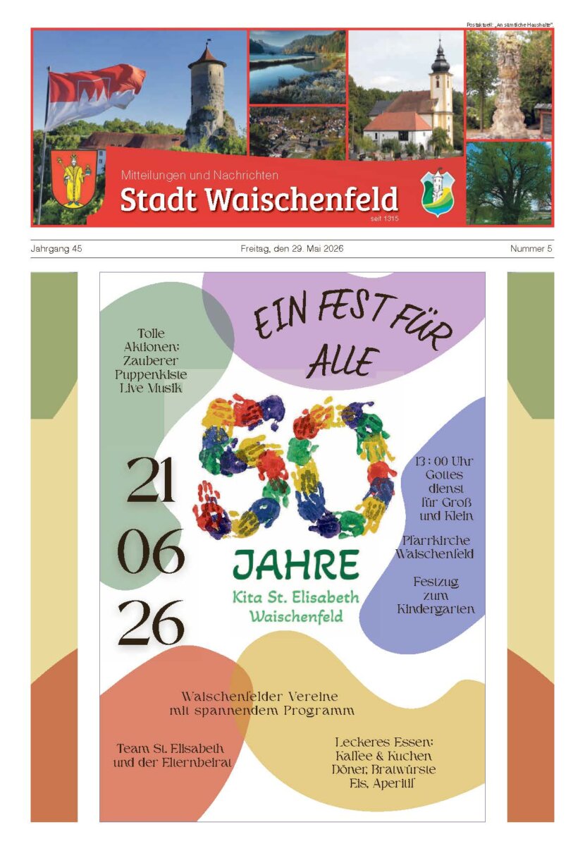 Aktuelles Mitteilungsblatt